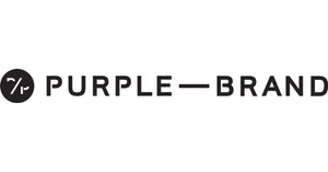 Purple Brand Logo Black White