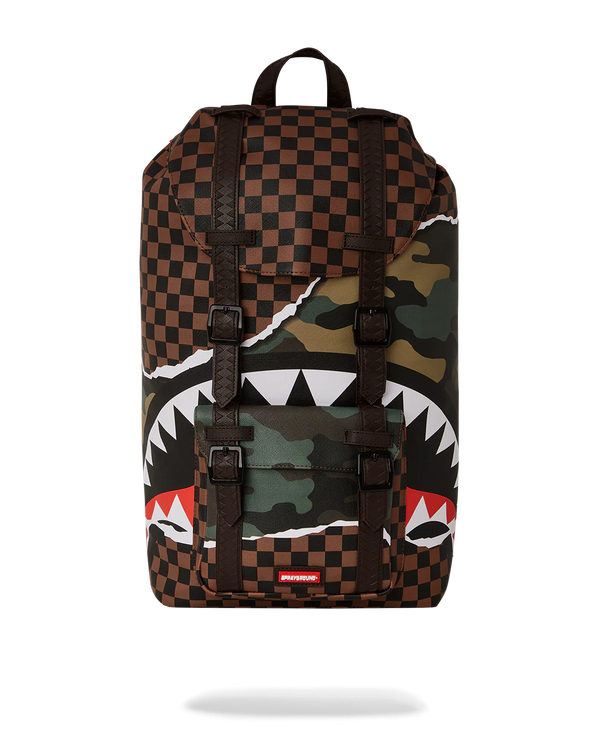 SPRAYGROUND 910B6130NSZ-1 UNSTOPPABLE ENDEAVORS III HILLS BACKPACK Tear It Up Check Camo Hills