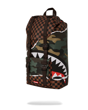 SPRAYGROUND 910B6130NSZ-1 UNSTOPPABLE ENDEAVORS III HILLS BACKPACK Tear It Up Check Camo Hills  Designers Closet
