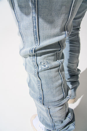 SERENEDE SKY-1 Sky Stacked Jeans  Designers Closet