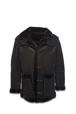 JORDAN CRAIG 91620 Denali Shearling Coat Jacket  Designers Closet