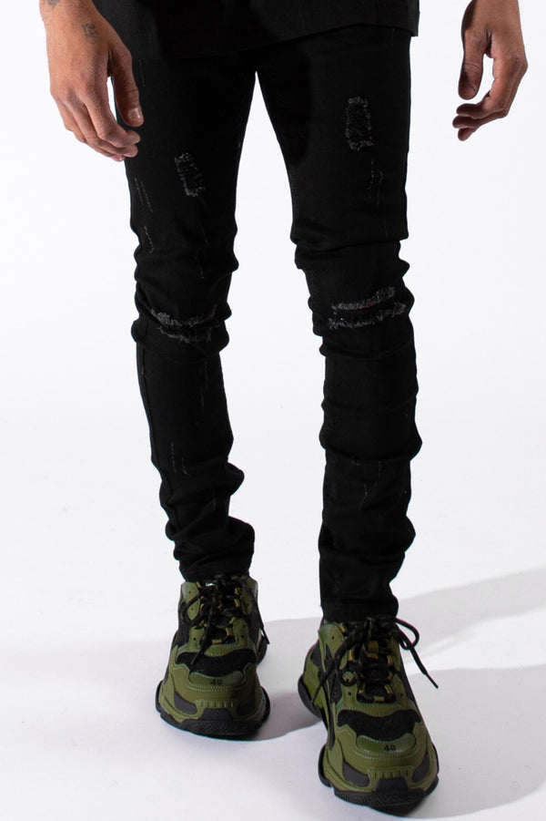 SERENEDE MDBLKJ-5 "Midnight Black" Jeans MDBLK  Designers Closet