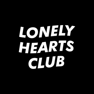 Lonely Hearts Club Logo Black White