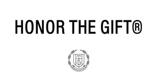 Honor The Gift Black White Logo