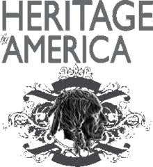 Heritage America Logo Indian Chief Head