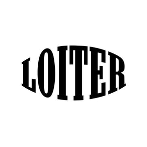 Loiter Logo Black White