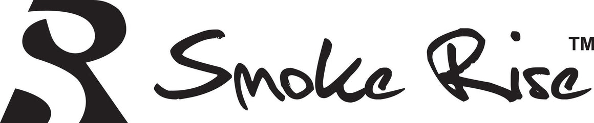 Smoke Rise Black White Logo