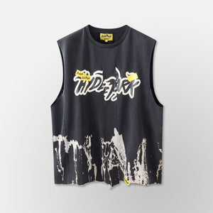 HYDE PARK UPCYCLED-TANK-TOP UPCYCLED TANK TOP