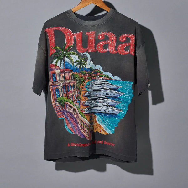 DUAA SHORELINE Shoreline TEE BLK