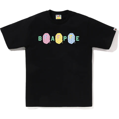 トップス BLACK EYE PATCH BAPE COLLEGE MINI TEE BAPE x Black Eye Patch College Tee White Men's - SS24 - US