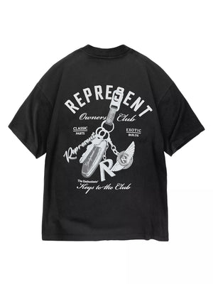 REPRESENT MLM4236-001 Keys To The Club T-Shirt Designers Closet