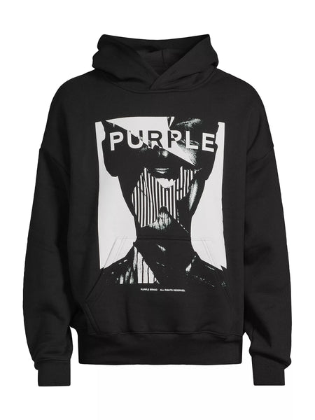パーカー・フーディ PURPLE BRAND Men Hoodies P401HBGD125 BLACK Purple Brand logo-embellishment Hoodie | Black | FARFETCH CA