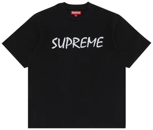 SUPREME FW24KN89 FTP Slub Top Tee BLACK / S Designers Closet