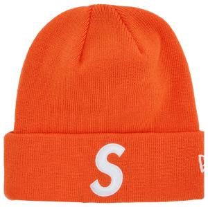 SUPREME FW24BN34 New Era "S" Logo Beanie ORAN / OS Designers Closet