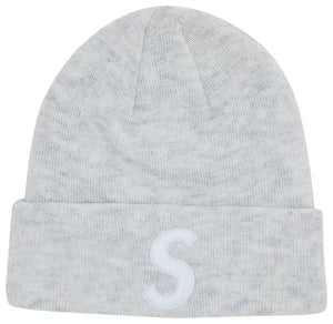 SUPREME FW24BN34 New Era "S" Logo Beanie GREY / OS Designers Closet