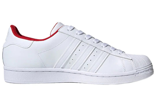 ADIDAS FY2828 SUPERSTAR Trefoil Print Scarlet