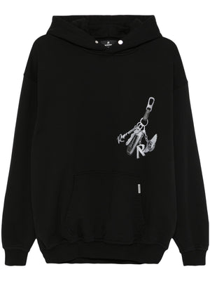 REPRESENT MLM4240-001 Keys To The Club Hoodie JETBLK / S Designers Closet