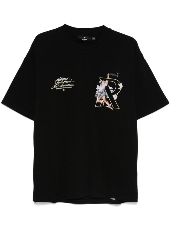 REPRESENT MLM4228-001 Hermes T-Shirt JETBLK / S Designers Closet