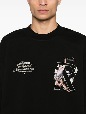 REPRESENT MLM4597-001 Hermes Sweater Designers Closet