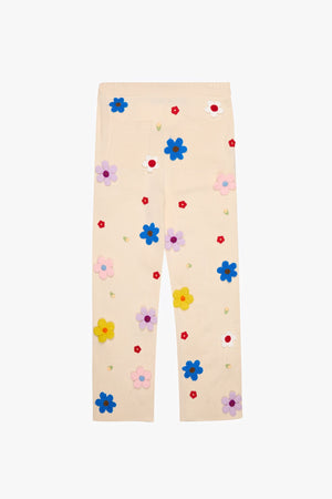 6NBRHD 6TH-P3801 Bloom Knit Pants Designers Closet