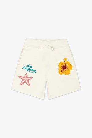 6NBRHD 6TH-S5101 Waves Shorts CREAM / XS Designers Closet