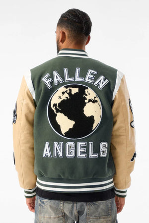 JORDAN CRAIG 91647 Fallen Angels Varsity Jacket  Designers Closet