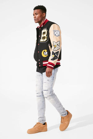 JORDAN CRAIG 91607 VARSITY JACKET TRACK & FIELD VARSITY JACKET (BENTLEY)