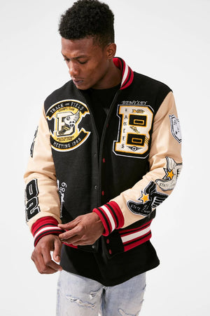JORDAN CRAIG 91607 VARSITY JACKET TRACK & FIELD VARSITY JACKET (BENTLEY)