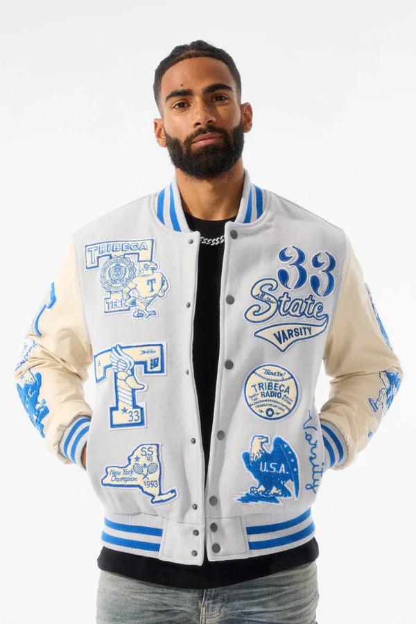 JORDAN CRAIG 91645 All American Varsity Jacket Designers Closet