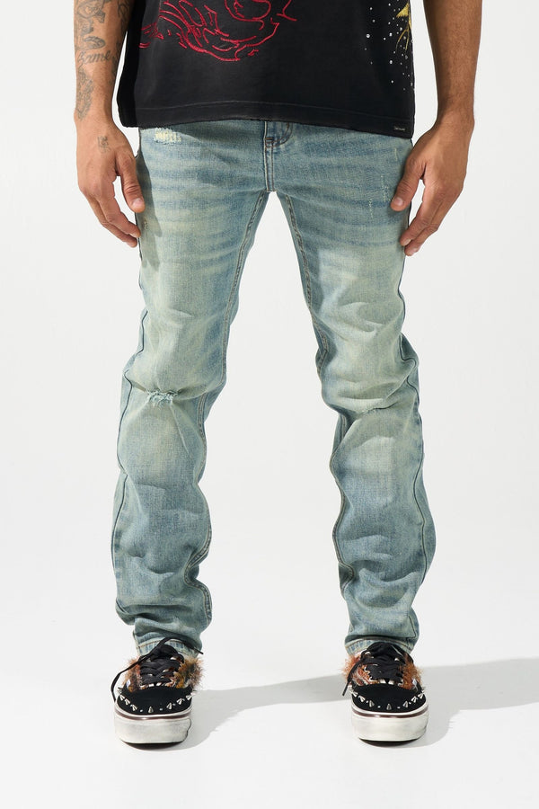 Agave Jeans - Seafoam Light Wash
