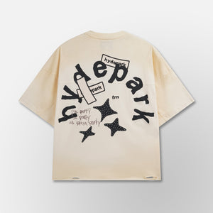 HYDE PARK AGED-COTTON-DOUBLE-Y Aged Cotton Tee Crop