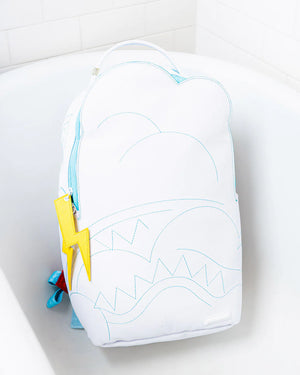 SPRAYGROUND 910B5268NSZ CLOUDY WITH A CHANCE OF SHARK BACKPACK (DLXV)  Designers Closet
