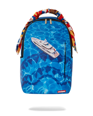 SPRAYGROUND 910B5796NSZ DEEPSEA ESCAPE BACKPACK W/REMOVABLE SCARF  Designers Closet