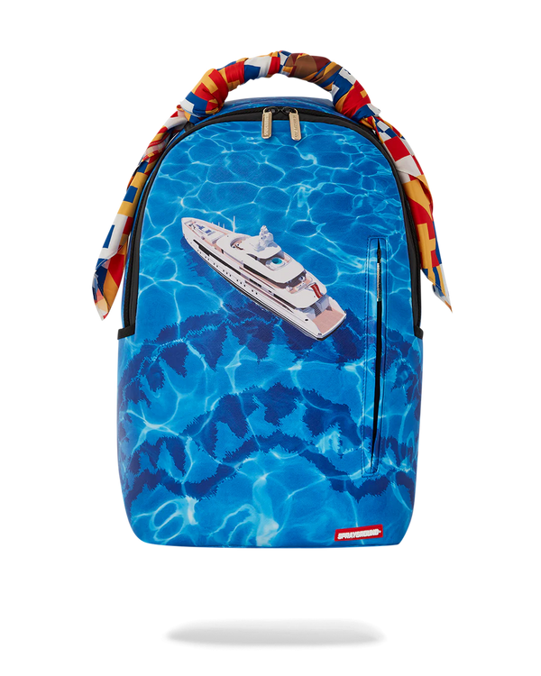 SPRAYGROUND 910B5796NSZ DEEPSEA ESCAPE BACKPACK W/REMOVABLE SCARF  Designers Closet