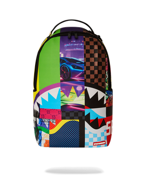 SPRAYGROUND 910B5799NSZ-SHARK MASTERPIECES BACKPACK Designers Closet