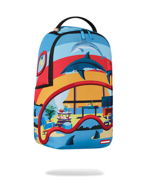 SPRAYGROUND 910B5866NSZ-REALTOR SHARK DLXSR BACKPACK Designers Closet