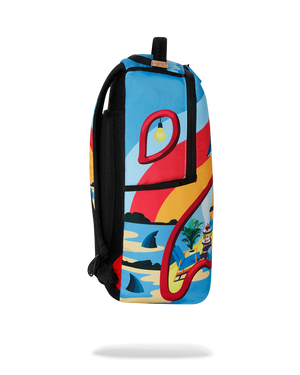 SPRAYGROUND 910B5866NSZ-REALTOR SHARK DLXSR BACKPACK Designers Closet