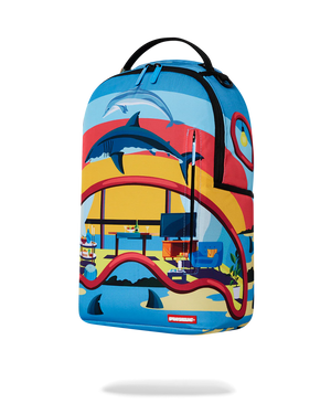 SPRAYGROUND 910B5866NSZ-REALTOR SHARK DLXSR BACKPACK Designers Closet