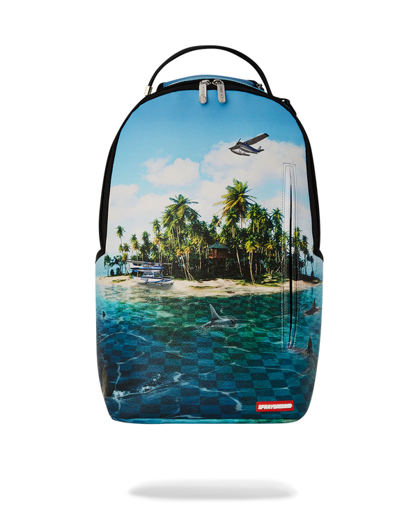 SPRAYGROUND 910B6405NSZ-SHARK ISLAND HEADQUARTERS BACKPACK Designers Closet