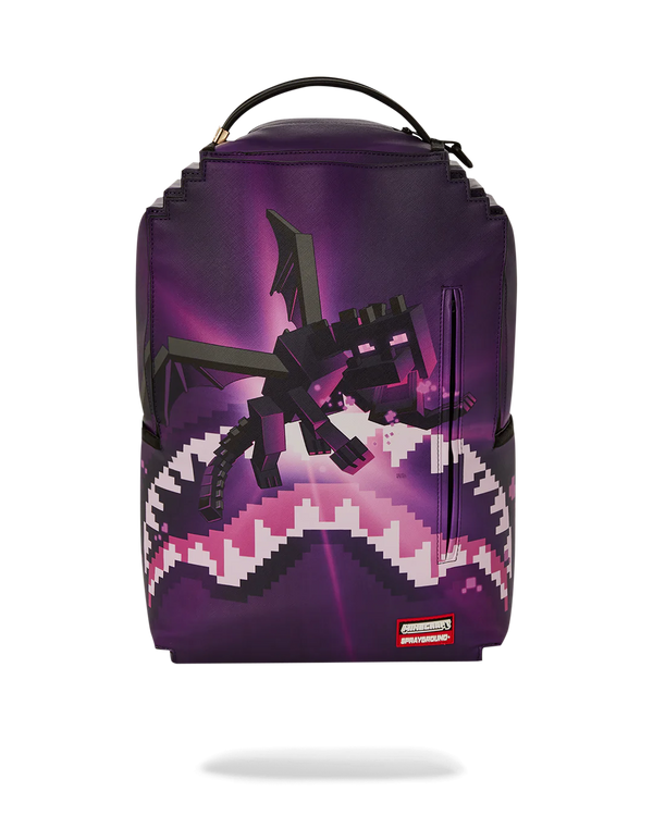 SPRAYGROUND 910B6426NSZ-1 Minecraft Ender Dragon Attack Backpack  Designers Closet