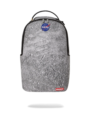 SPRAYGROUND 910B6438NSZ-1 STEP INTO THE FUTURE - NASA COLLAB MOON SHARK 3D MOLDED NASA Moon Landing Foot  Designers Closet