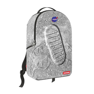 SPRAYGROUND 910B6438NSZ-1 STEP INTO THE FUTURE - NASA COLLAB MOON SHARK 3D MOLDED NASA Moon Landing Foot  Designers Closet