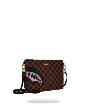 SPRAYGROUND 910B6524NSZ-1 LENTICULAR EFFECTS CROSSOVER CLUTCH W/ SHOULDER STRAP  Designers Closet