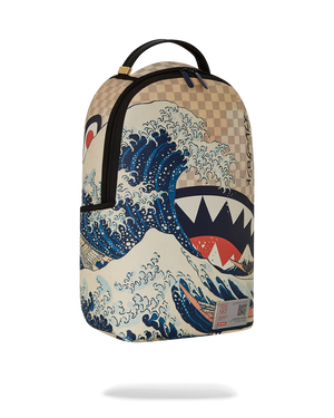 SPRAYGROUND 910B6678-THE MET HOKUSAI GREAT WAVE BACKPACK Designers Closet