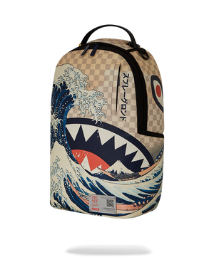 SPRAYGROUND 910B6678-THE MET HOKUSAI GREAT WAVE BACKPACK Designers Closet