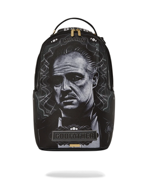 SPRAYGROUND 910B6686NSZ-STRICTLY BUSINESS BACKPACK - THE GODFATHER COLLAB Designers Closet