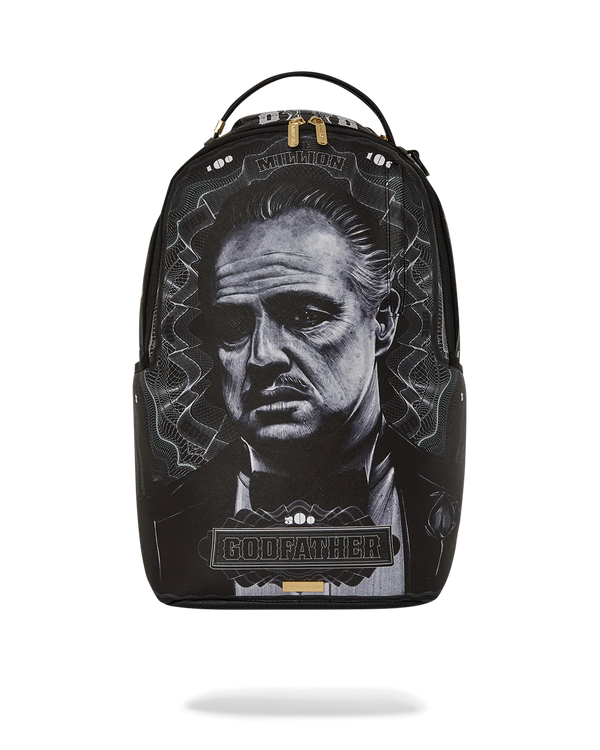 SPRAYGROUND 910B6686NSZ-STRICTLY BUSINESS BACKPACK - THE GODFATHER COLLAB Designers Closet