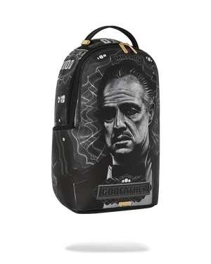 SPRAYGROUND 910B6686NSZ-STRICTLY BUSINESS BACKPACK - THE GODFATHER COLLAB Designers Closet