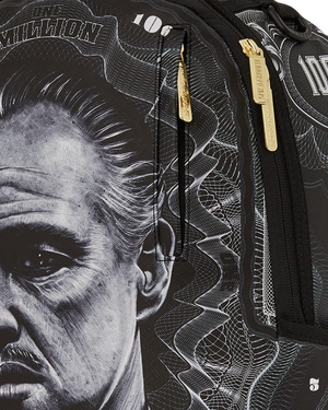 SPRAYGROUND 910B6686NSZ-STRICTLY BUSINESS BACKPACK - THE GODFATHER COLLAB Designers Closet