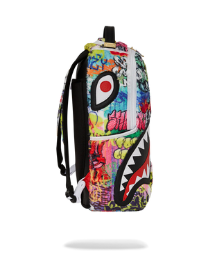 SPRAYGROUND 910B6722NSZ-LE MONDE DES GRAFFITIS BACKPACK Designers Closet